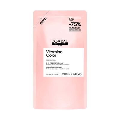 SHAMPOO REFILL L'OR&Eacute;AL PROFESSIONNEL VITAMINO COLOR (REFILL DE SHAMPOO PARA CABELLO TE&Ntilde;IDO)